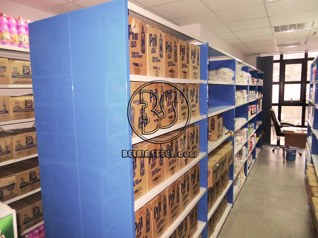 Rayonnage Tôlé Robuste Magasin
